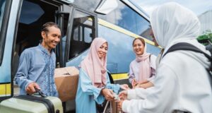 Tips Mudik Lebaran Aman dan Menyenangkan ilustrasi mudik saat lebaran