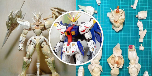 Action Figure Gundam dari Kayu: Karya Seni Unik Perajin Jawa Barat