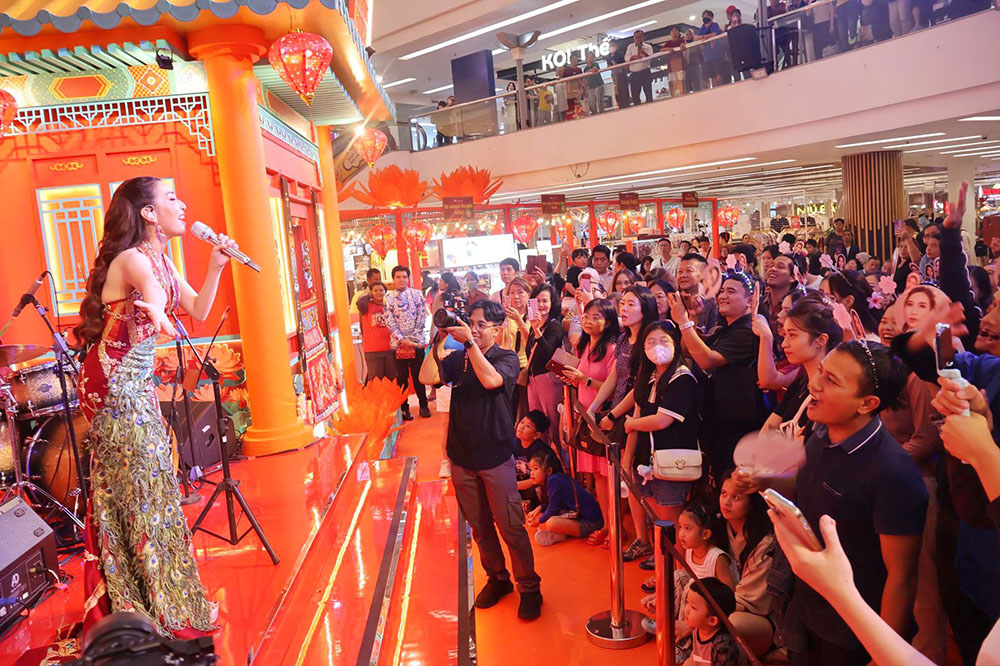 Mandarin Night with KARTIKA WANG, Imlek di Mal Ciputra Jakarta - sumber foto Mall Ciputra Jakarta