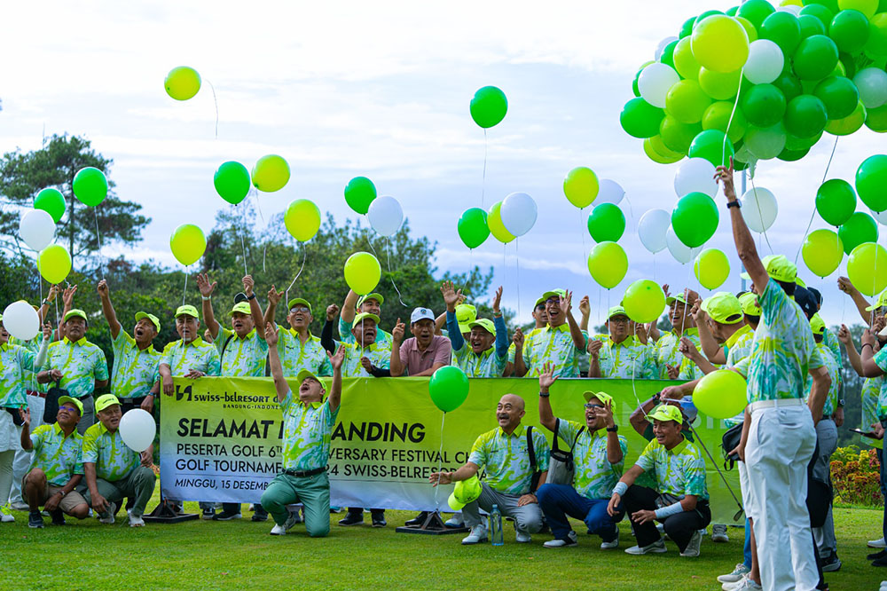 SRDA Golf Tournament Perayaan Ulang Tahun Ke-6 Swiss-Belresort Dago Heritage