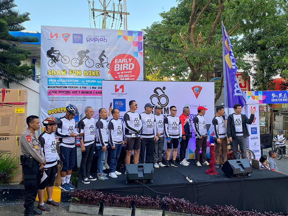 SBAM Fun Bike 2025 di Swiss-Belhotel Ambon - sumber foto Swiss-Belhotel Ambon