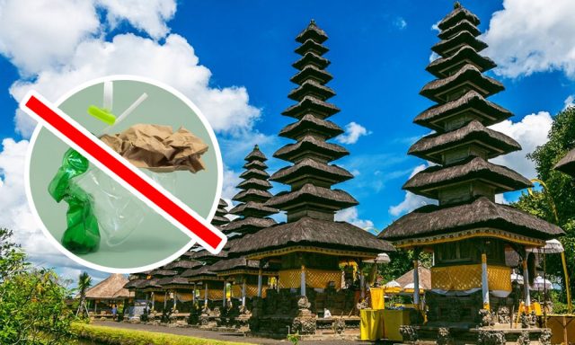 Ilustrasi Bali Tanpa Air Kemasan Plastik