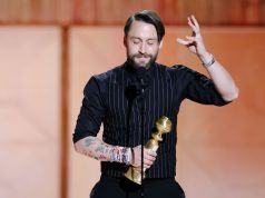Debut Memukau: 26 Nominasi Pertama Kali di Golden Globes 2025 Kieran Culkin menerima Golden Globes 2025 - sumber Instagram @goldenglobes