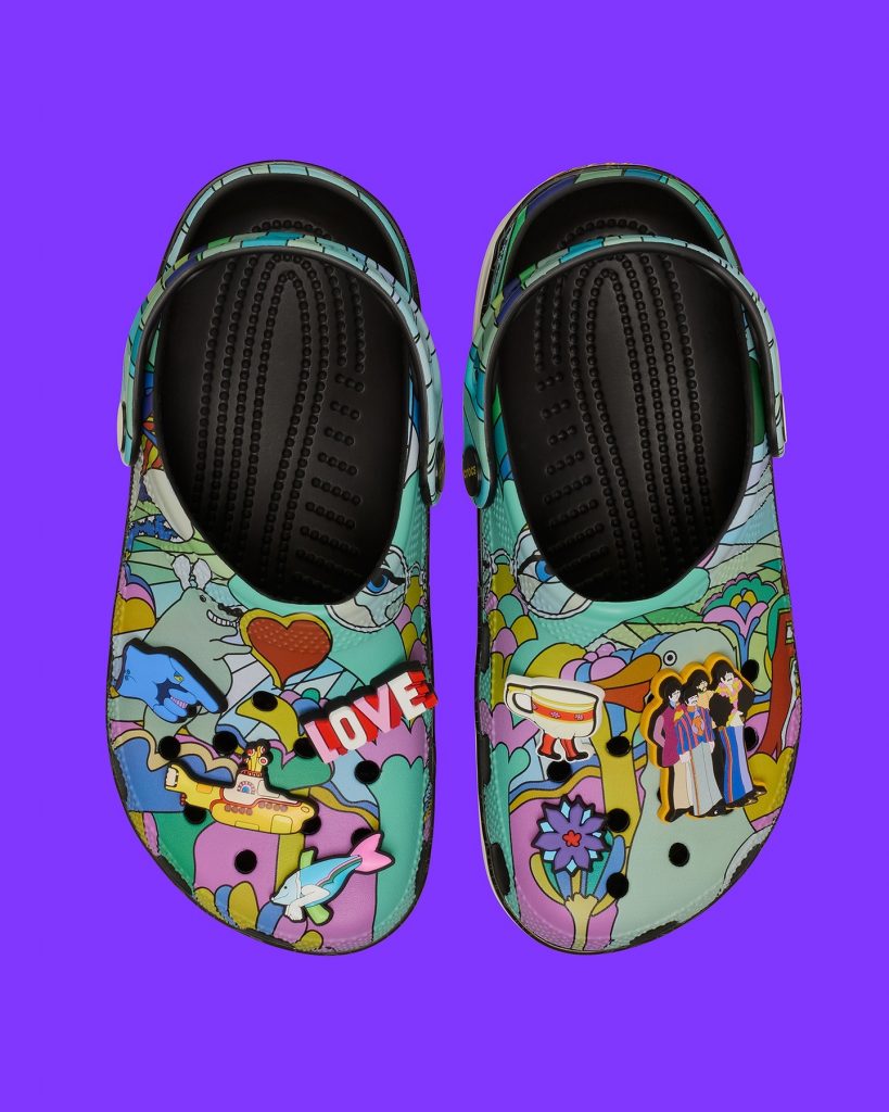 The Beatles x Crocs - sumber foto Instagram @houseofheat