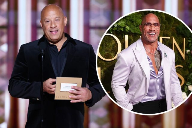 Vin Diesel Dwayne “The Rock” Johnson - sumber foto Istimewa