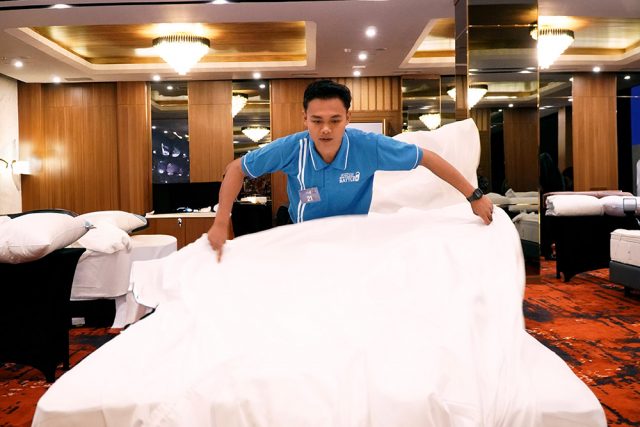 Archipelago Bed Making Battle - sumber foto istimewa