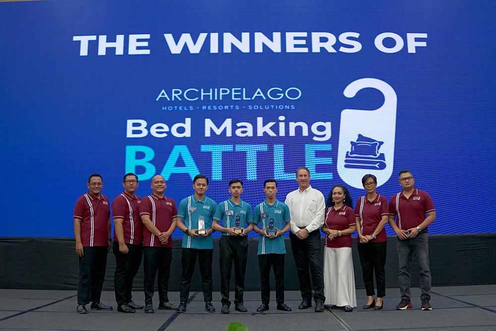 Winners of the Archipelago Bed Making Battle 2025 - sumber foto Istimewa