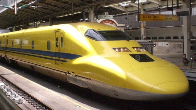 Doctor Yellow Shinkansen Kuning di Jepang - sumber foto jrailpass