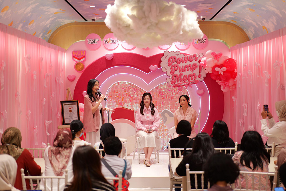 Power Pump Mom oleh Stefani Gabriela8 Maret 2025 di Babywise Flagship Store BSD - sumber foto Istimewa