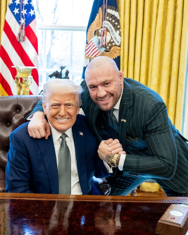 Conor McGregor di Gedung Putih bertemu dengan Presiden Trump - sumber foto Instagram @whitehouse