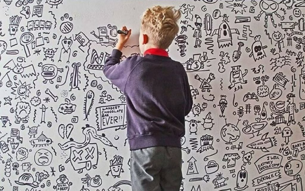 Joe Whale Seniman Doodle - sumber foto Instagram thejoewhale