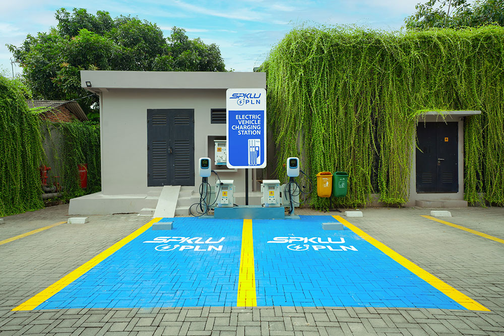 Fasilitas Baru SPKLU di Aston Cilegon - sumber foto Istimewa