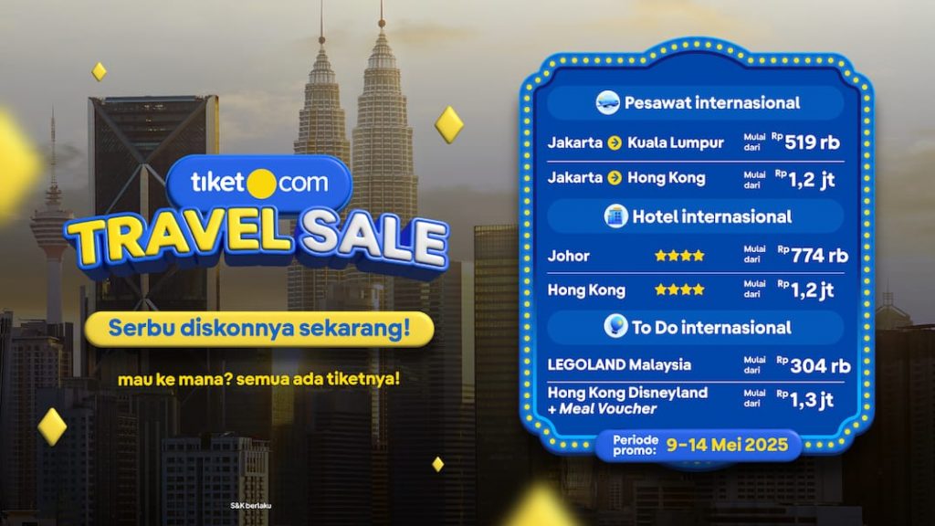 Belum Ada Rencana Long Weekend? Intip 5 Ide Liburan Singkat & Hemat bersama tiket.com Travel Sale