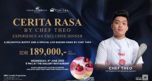 Hotel Ciputra Semarang Undang Chef Theo MasterChef untuk Sajikan “Cerita Rasa” di Meja Makan Anda! Hotel Ciputra Semarang Undang Chef Theo MasterChef untuk Sajikan "Cerita Rasa" di Meja Makan Anda!