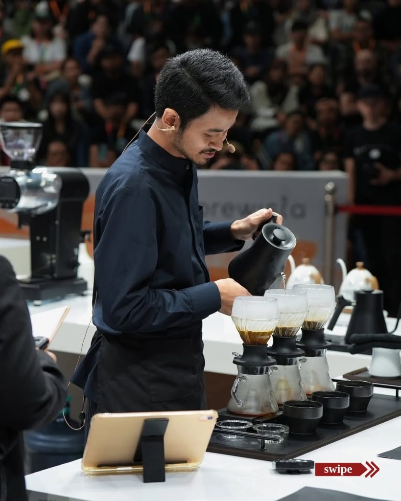 Bayu Prawiro barista Indonesia - sumber foto Instagram