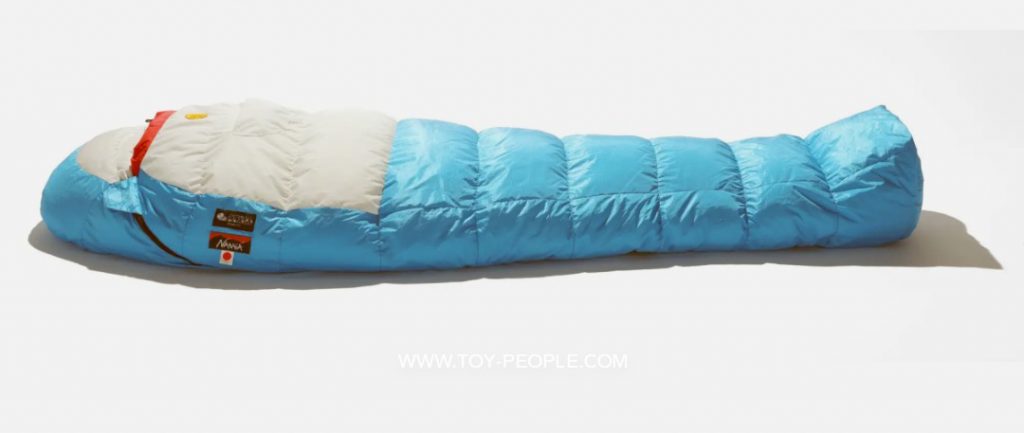 NANGA x Doraemon sleeping bag generasi kedua - sumber foto Istimewa