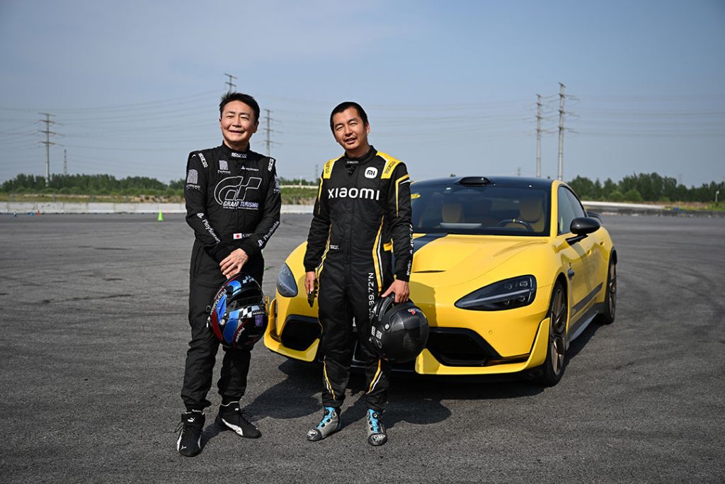 Yamaguchi test drive Xiaomi SU7 - sumber foto istimewa