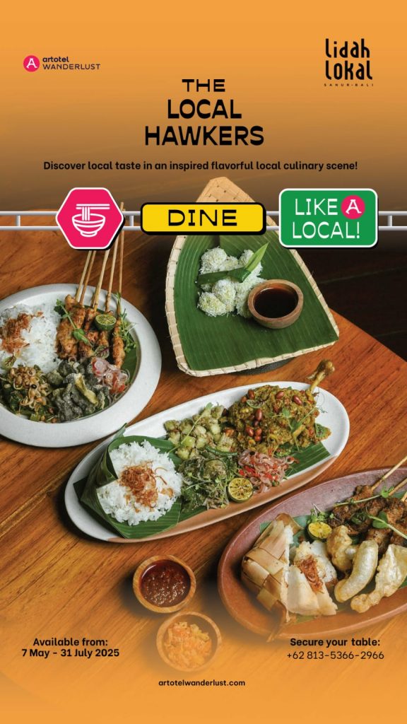 promo restoran Bali ARTOTEL Lidah Lokal Sanur - sumber foto Istimewa