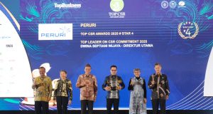 PERURI Raih Dua Penghargaan Bergengsi di Ajang TOP CSR Awards 2025 PERURI Raih Dua Penghargaan Bergengsi di Ajang TOP CSR Awards 2025