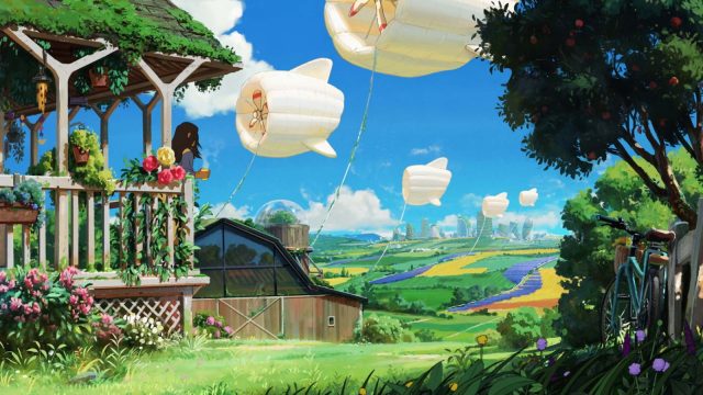 estetika Solarpunk iklan chobani - sumber foto thelinestudio