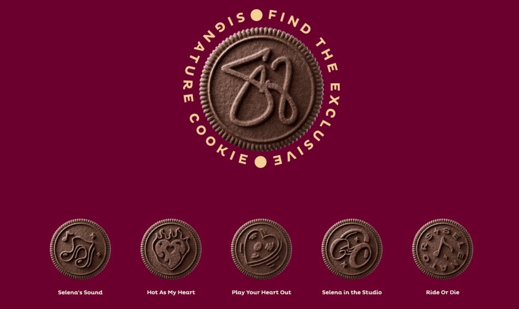 Oreo x Selena Gomez Rasa Horchata Cinnamon - sumber foto Oreo