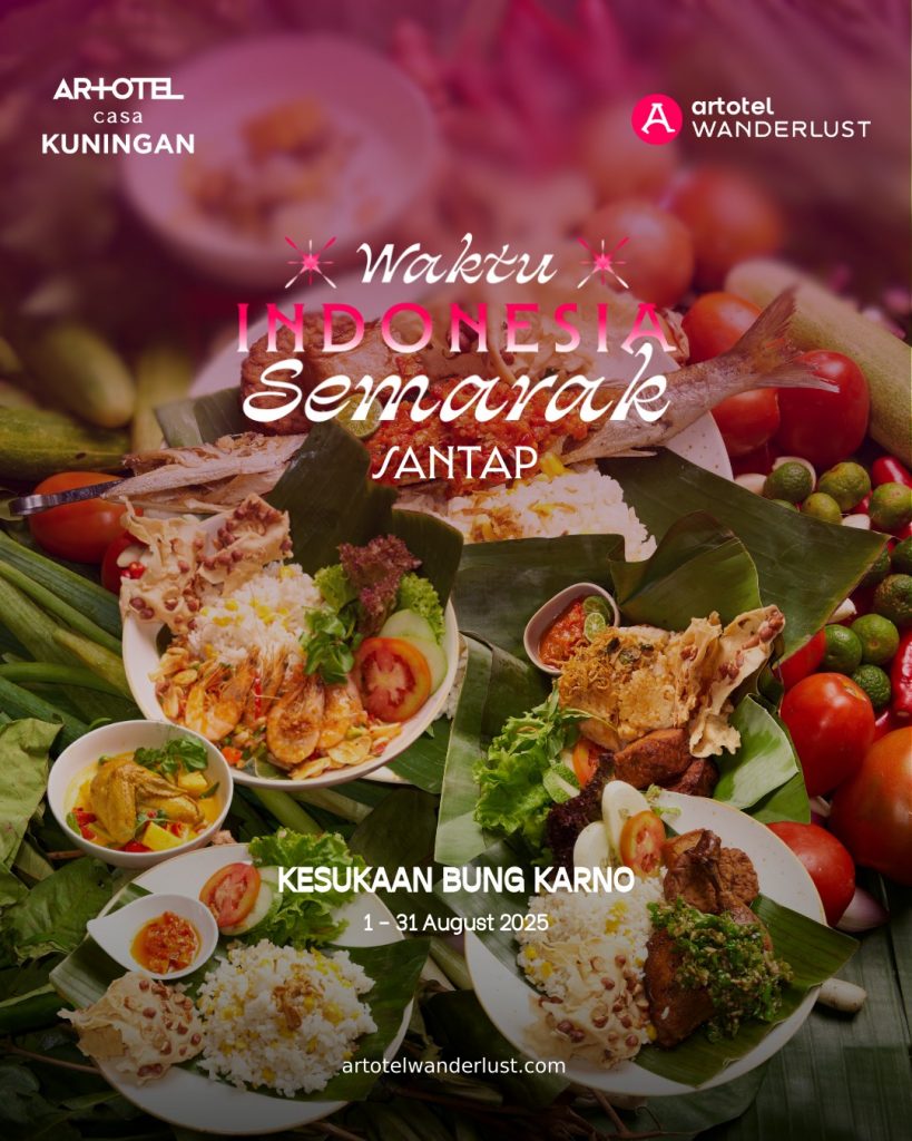 ARTOTEL Casa Kuningan Waktu Indonesia Semarak Santap - sumber foto Istimewa