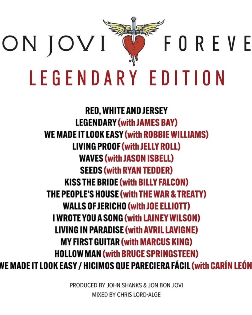 Album Bon Jovi Forever Legendary Edition - sumber foto avrildailybrasil