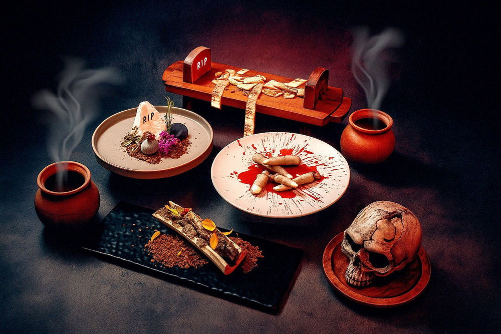 Halloween dinner do Manhattan Hotel Jakarta - sumber foto Manhattan Hotel