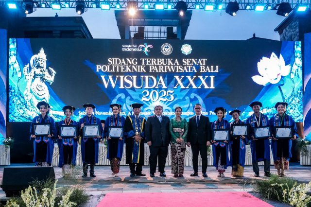 Wisuda ke-31, Poltekpar Bali Luluskan 661 SDM Unggul Siap Wujudkan Pariwisata Berkualitas