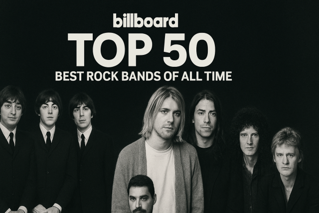Billboard Rilis Daftar 50 Band Rock Terhebat Sepanjang Masa: The Beatles Tetap Nomor Satu? - sumber foto Chatgpt