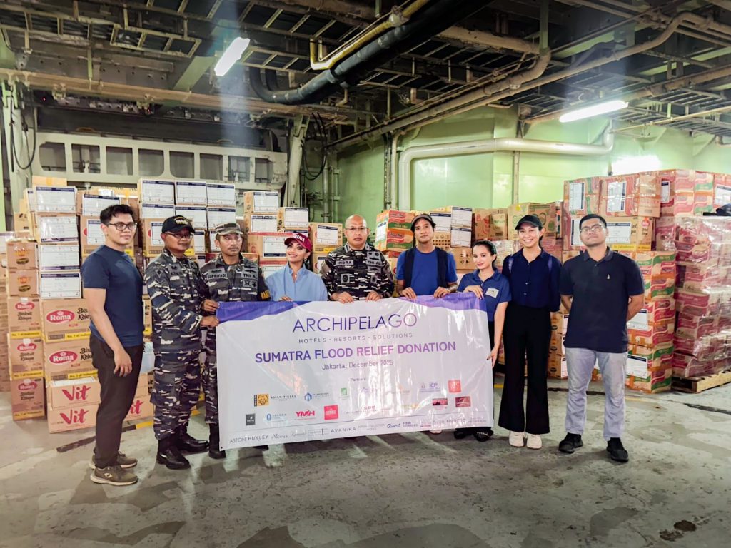 Bantuan banjir Sumatra dari Archipelago - sumber foto Archipelago