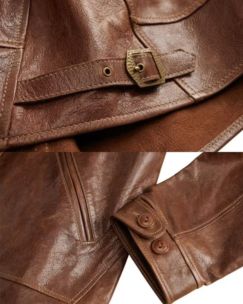 Levi’s Vintage Clothing re-issue jaket kulit Menlo Cossack -sumber foto Levi's