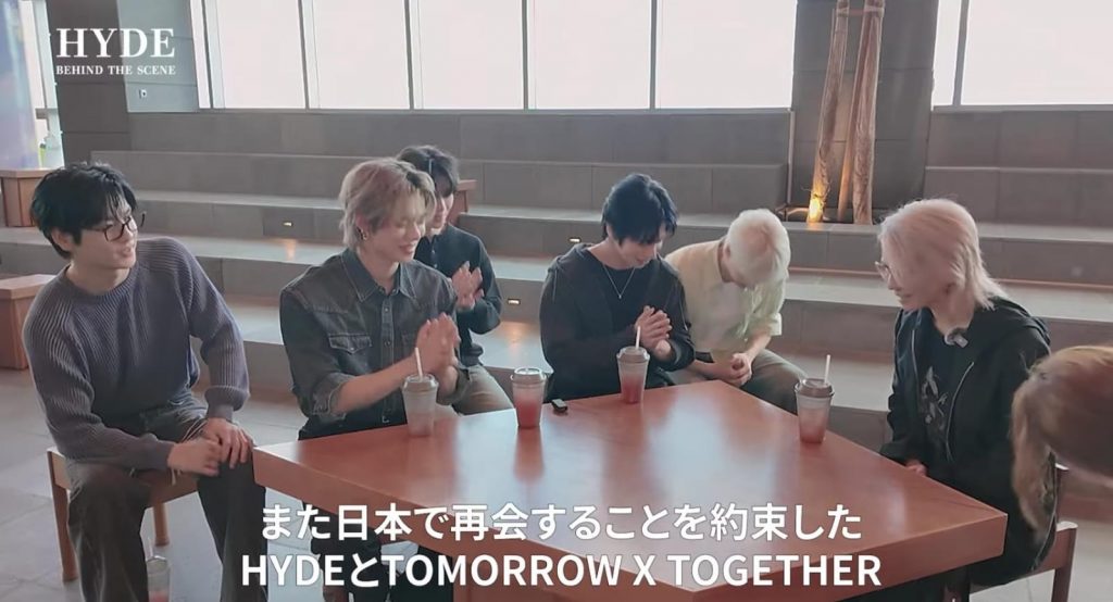 HYDE dan TOMORROW X TOGETHER - sumber foto Youtube Hyde Official