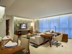 Ascott Sudirman Jakarta: Akomodasi Premium dan Lengkap di Jantung Ibu Kota Ruang Keluarga Ascott Sudirman Jakarta 2 bedroom apartment