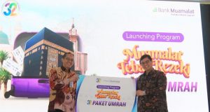 Bank Muamalat Memperingati Milad ke-32 dengan Meluncurkan Program Menabung Berhadiah Umrah Bank Muamalat Memperingati Milad ke-32 dengan Meluncurkan Program Menabung Berhadiah Umrah