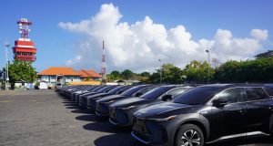Sebanyak 440 Mobil Listrik untuk World Water Forum ke-10 Tiba di Bali
