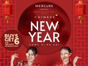 Beli 5 dapat 6 Paket Dinner dan Lunch Spesial Imlek, Sambut Tahun Ular Kayu di Mercure Convention Center Ancol Beli 5 dapat 6 Paket Dinner dan Lunch Spesial Imlek, Sambut Tahun Ular Kayu di Mercure Convention Center Ancol