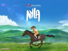 Nyla, Animasi Karya Anak Bangsa yang Menginspirasi Perempuan Muda Nyla karya RUS Animation Studio, SMK Raden Umar Said - sumber foto Instagram @erickthohir