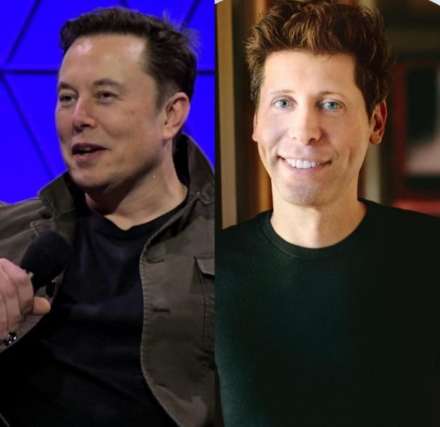 Elon Musk, Sam Altman Foto Instagram