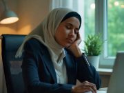 Tetap Segar Saat Puasa, Tips Mengatasi Kantuk di Siang Hari Tips Mengatasi Kantuk di Siang Hari ilustrasi wanita sedang mengantuk -sumber foto BATIQA Hotels