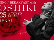 Tiket Makan Malam YOSHIKI di Tokyo 2025, Paket Berlian VVIP Ludes Terjual! EVENING / BREAKFAST with YOSHIKI 2025 di TOKYO JAPAN KURENAI - sumber foto Instagram