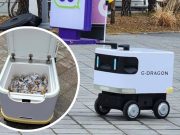 G-Dragon Kirim Robot untuk Sebarkan Pesan Damai di Tengah Fan Army Robot di Konser G-Dragon - sumber foto Instagram @AllKpop