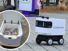 G-Dragon Kirim Robot untuk Sebarkan Pesan Damai di Tengah Fan Army Robot di Konser G-Dragon - sumber foto Instagram @AllKpop