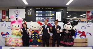 Oita Hello Kitty Airport - sumber foto Sanrio Entertainment Co., Ltd