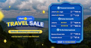 Belum Ada Rencana Long Weekend? Intip 5 Ide Liburan Singkat & Hemat bersama tiket.com Travel Sale