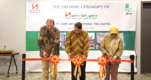 Peresmian Swiss-Belexpress Brebes hotel rest area KM 260B - sumber foto Istimewa