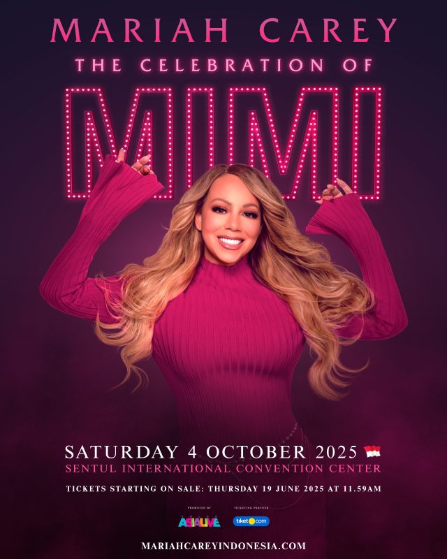 Mariah Carey siap gelar konser di Indonesia Oktober mendatang. Mariah Carey siap gelar konser di Indonesia Oktober mendatang.