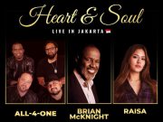 Konser Heart & Soul Live in Jakarta 2025 Digelar Malam Ini, All-4-One, Brian McKnight, dan Raisa Siap Tampil Bersama