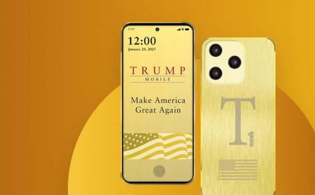 Trump Luncurkan Ponsel Emas dan Layanan Seluler dengan Paket 