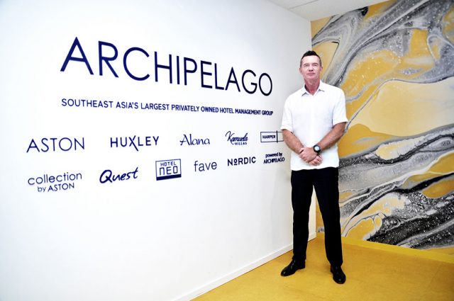John Flood, CEO Archipelago mengumumkan kerjasama dengan PKFARE - sumber foto istimewa